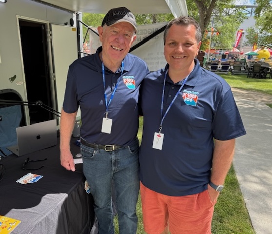 Tom & Joe at the North Dakota State Fair